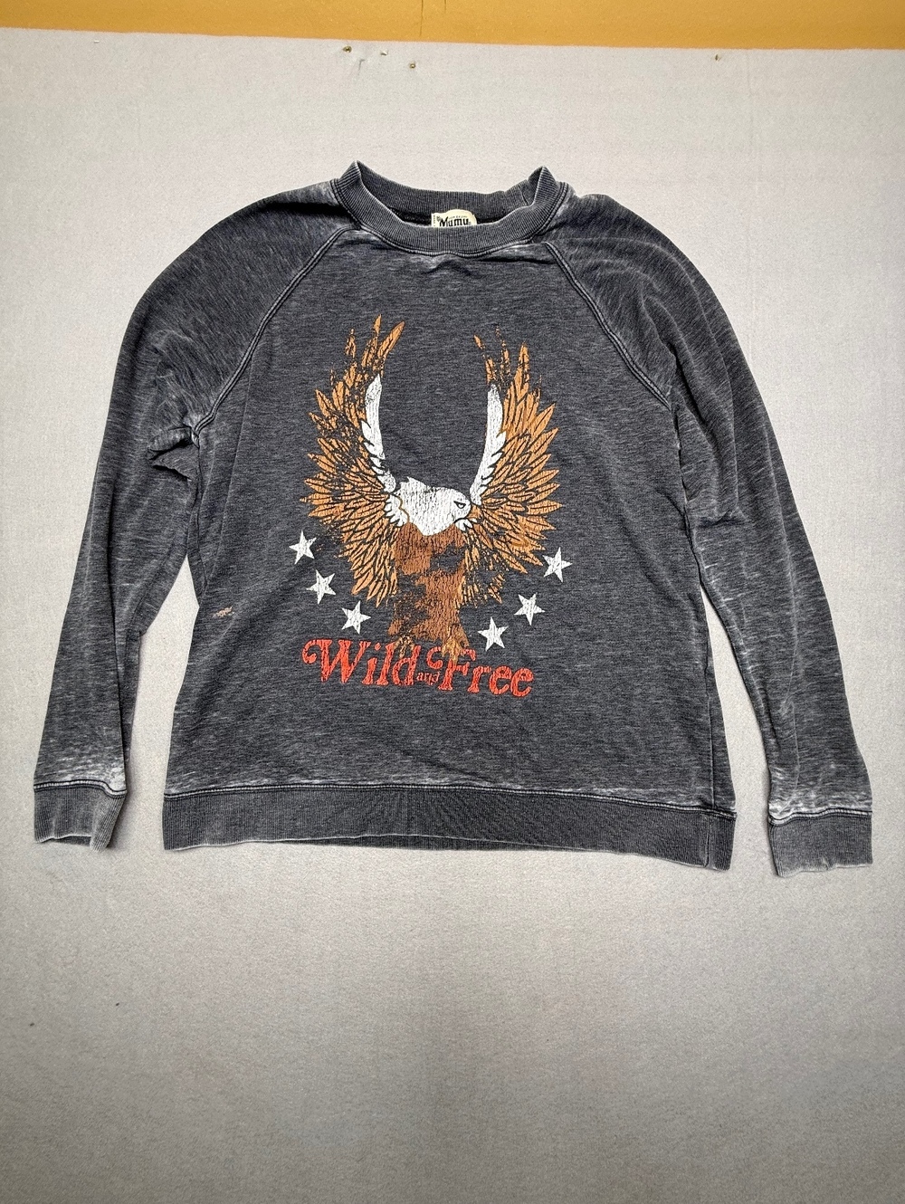 Show Me Your Mumu Wild & Free Eagle Sweatshirt XS
